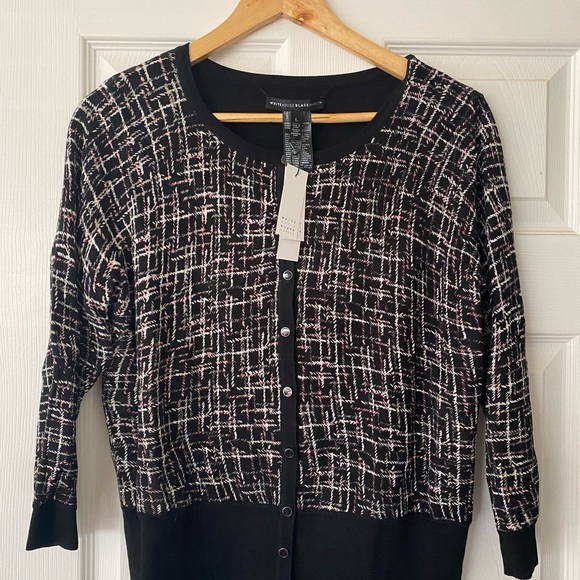 NWT White House Black sweater - Picture 1 of 3